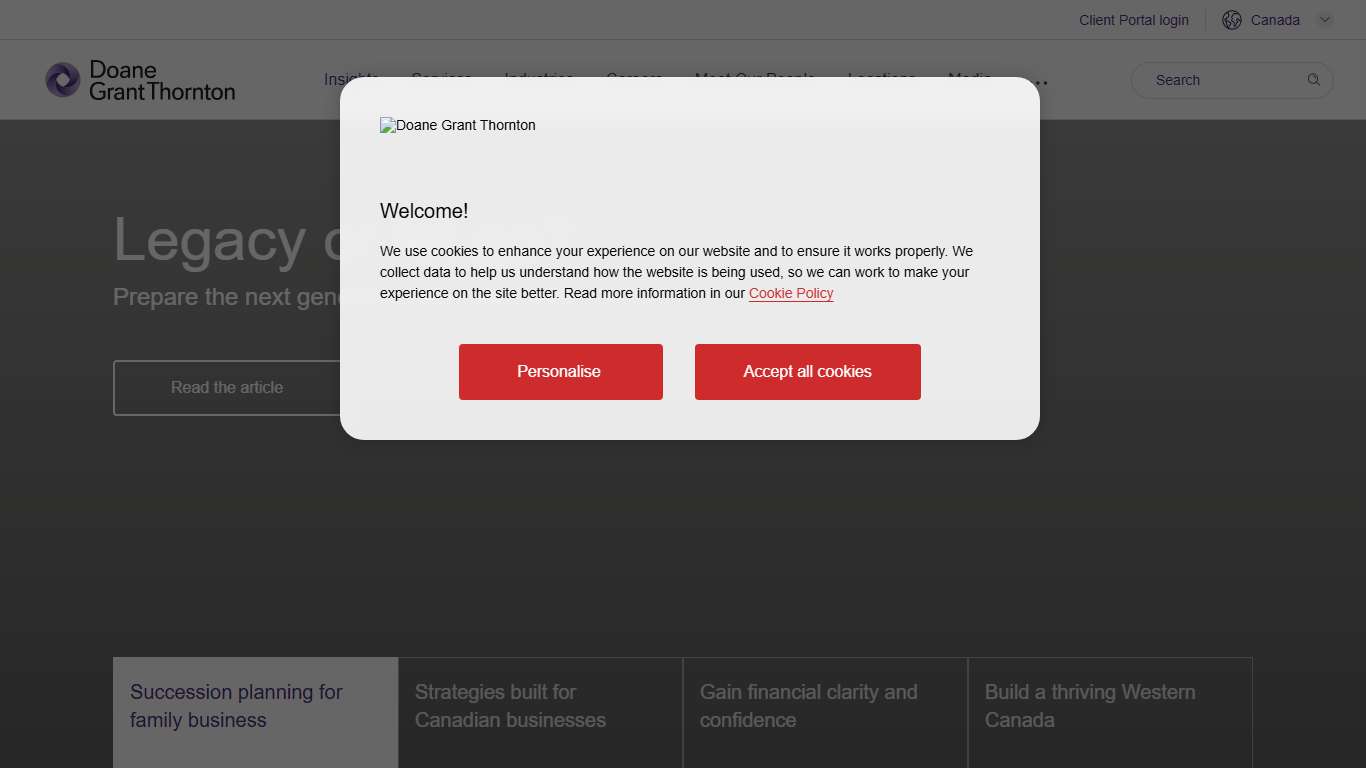 Assurance, Tax & Accounting Firm Canada Doane Grant Thornton LLP